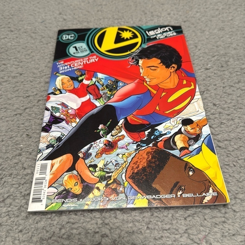 DC Comic book Legion of Super-Heroes